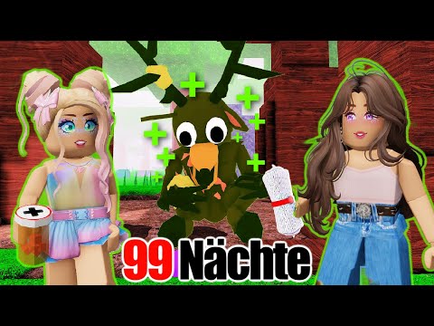 Isy & Sandy ADOPT THE DEER 🦌 99 NIGHTS IN THE FOREST 🌳