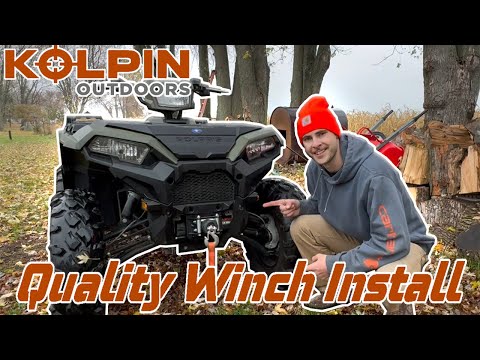 Kolpin Winch Install | Polaris Sportsman 850