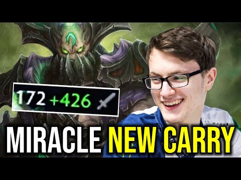 MIRACLE NEW CORE..!! Insane Carry Underlord +500 Damage by Miracle 7.24 | Dota 2
