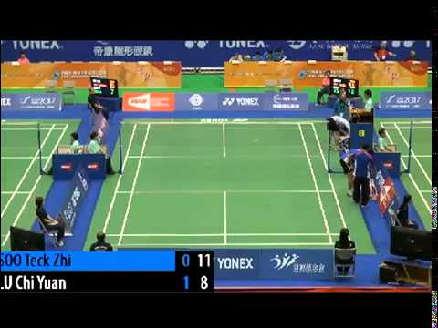 2014 Taipei Open (Qualifying) Soo Teck Zhi vs Lu Chi Yuan