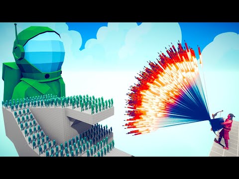 100x Among US and Giant Among US Vs 2X EVERY GODS - Totally Accurate Battle Simulator TABS