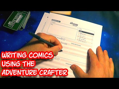 Writing Comics using the Adventure Crafter (comic story ideas!)