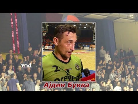 РУКОМЕТ - ПЛ БиХ, 16. коло / Борац - Горажде 27:23 / Ајдин Буква - ИЗЈАВА