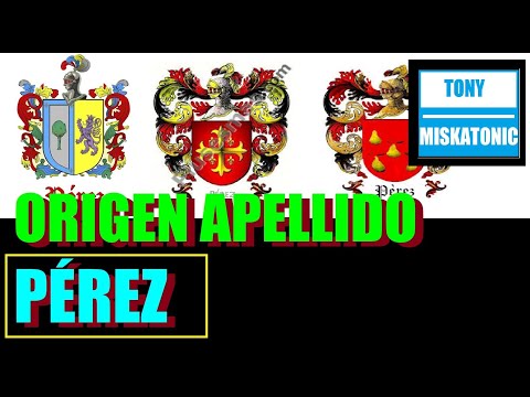PÉREZ SURNAME: ORIGIN AND HISTORY. PÉREZ FAMILY COAT OF ARMS