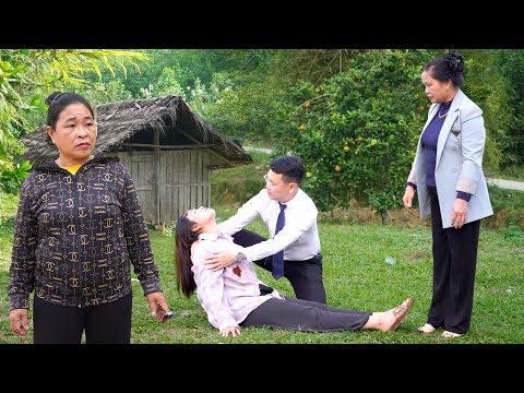 Full video: Tieu Na had a high fever and fainted in the forest. CEO Nam rescued her from danger