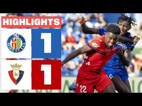 GETAFE CF 1 - 1 CA OSASUNA | RESUMEN LALIGA EA SPORTS