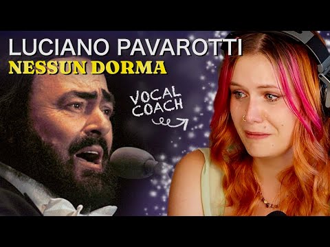 Ok fine. I like Opera... Vocal Coach Reacts to PAVAROTTI "Nessun Dorma" (first time analysis)