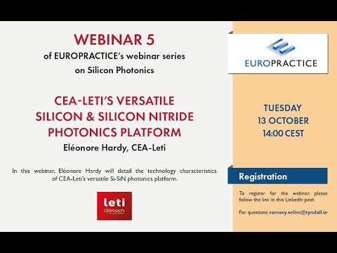 S3-E5 - CEA-Leti’s versatile Si-SiN Photonics platform