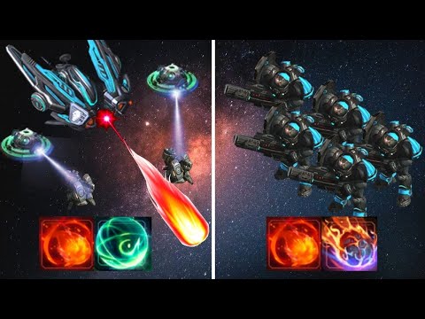 JUICED UP MARINES AND GIGA-POWERED RAVENS - Weekly Brawl [Starcraft 2 Direct Strike]
