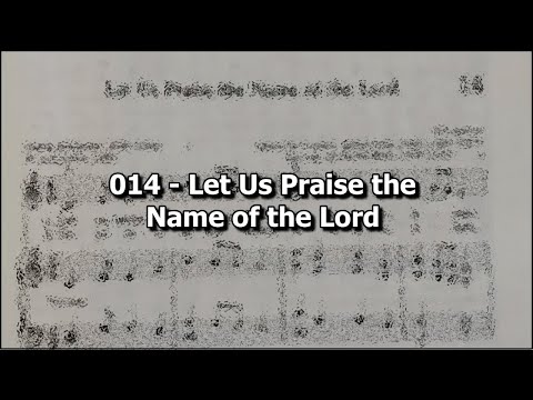 014 Let Us Praise the Name of the Lord (Demo) | Alvita Phillips-Scarborough
