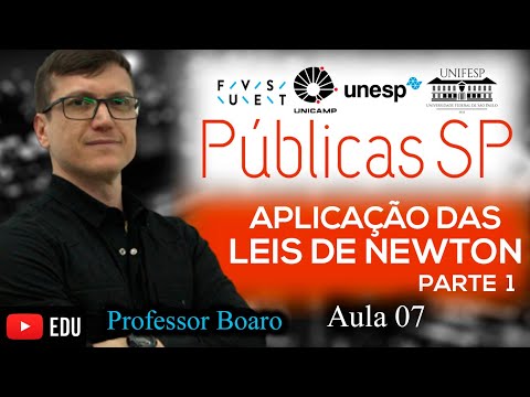APPLICATIONS OF NEWTON'S LAWS - FUVEST UNESP UNICAMP - SOLVED EXERCISES - CLASS7