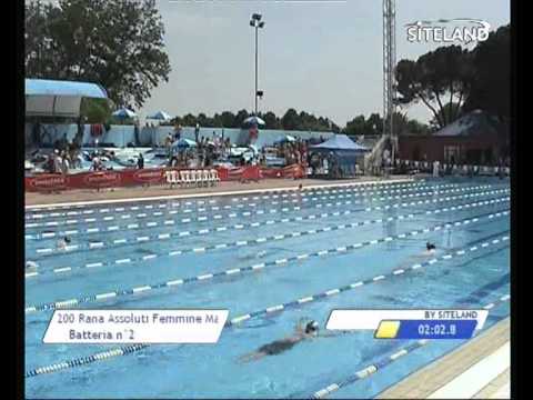 Serie 2 dei 200 Rana  Assoluti Femmine Master - 12 MEMORIAL ANDREA BETTIOL