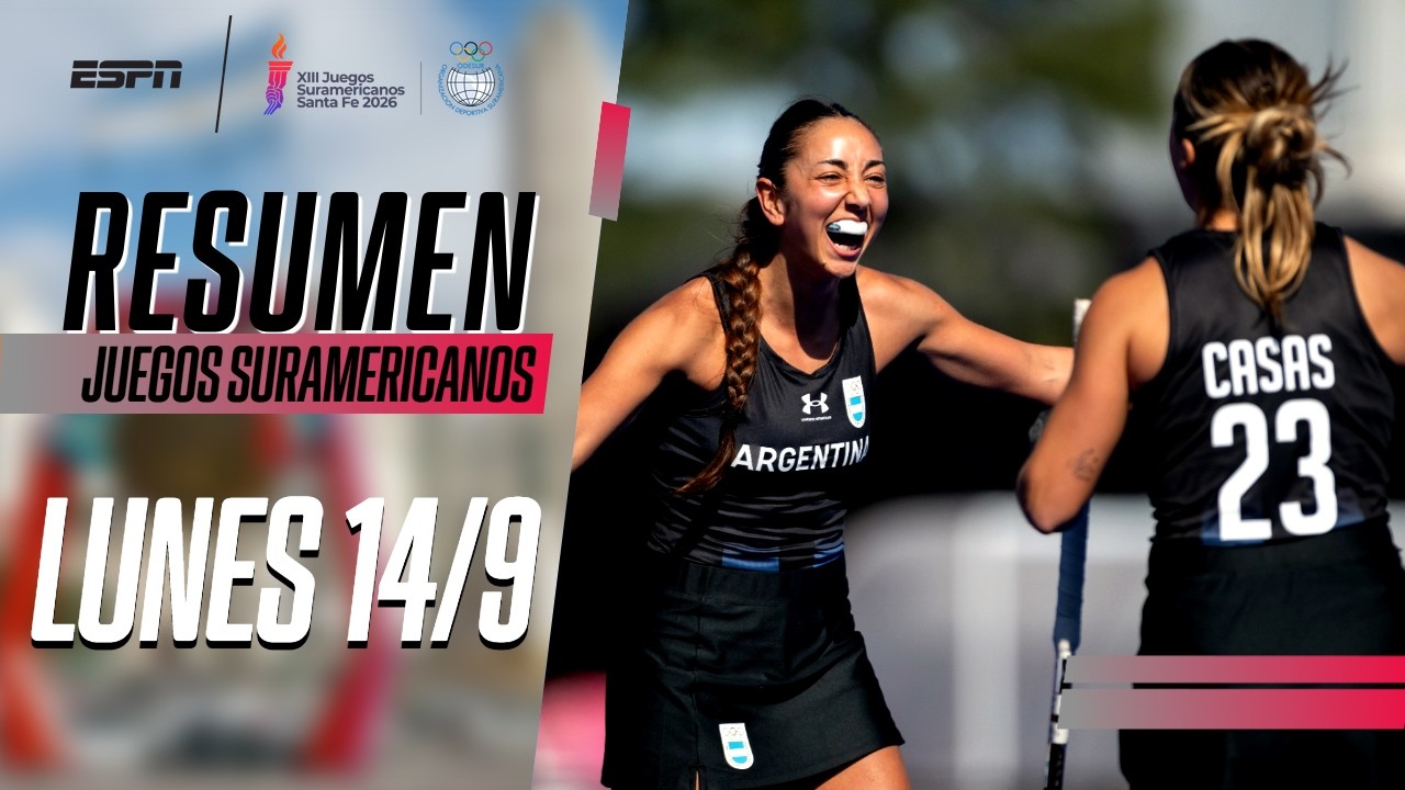 RESUMEN COMPLETO DEL LUNES 14 EN LOS JUEGOS SURAMERICANOS 2026
