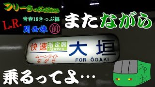 フリーきっぷで行こう#27(終) (青春18きっぷ編#20)　L.R.関西旅　前編