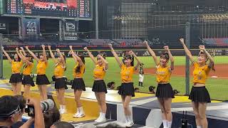 【Passion Sisters】#OUT!水啦!#台湾チアリーディングチーム #中華職棒#CPBL#洲際#202409127