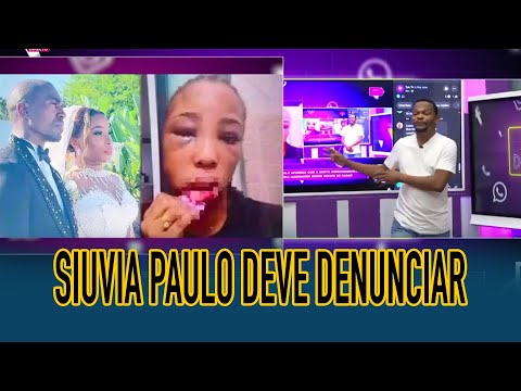 SIUVIA PAULO EX DO ALCY FRED DIZ QUE AINDA PODE PIORAR ELA PRECISA DENUNCIAR