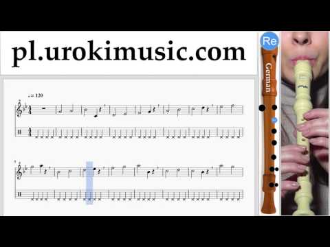 Jak Grać Na Flecie Prostym (Niemiecki) Lukas Graham - 7 Years Tabulatura Lekcje Część 1 Ćwiczenia