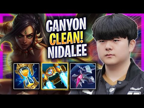 CANYON IS SO CLEAN WITH NIDALEE! - GEN Canyon Plays Nidalee JUNGLE vs Lillia! | Season 2024