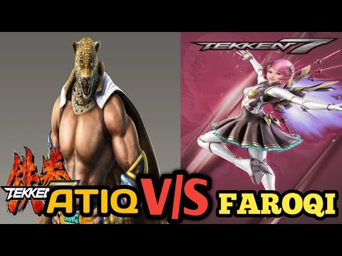 KING (ATIQ) V/S ALISA (FAROQI) FIGHT IN TEKKEN 7 GAME