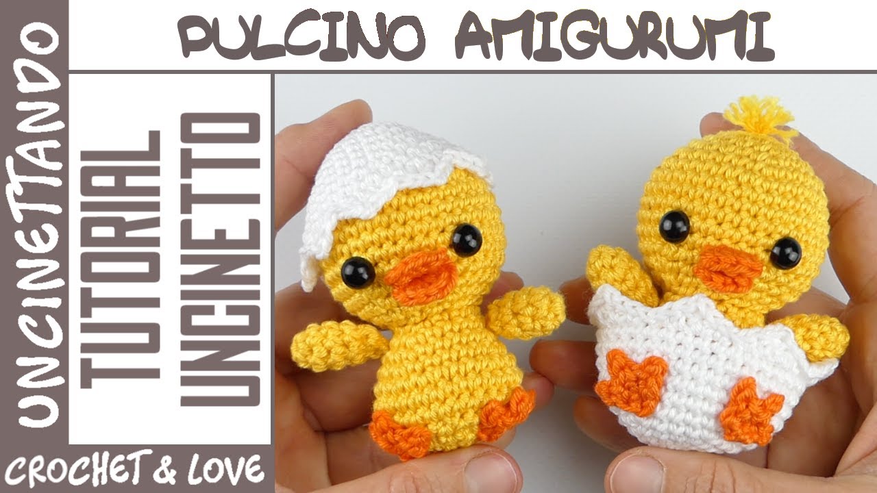 Amigurumi Chick in the Shell | Step by Step Tutorial