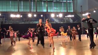 Mistrzostwa Polski Elbląg 2014 14-15 Latin 1/16 Jive 3 Mrozek Maryniak