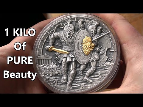 1 KILO Of Pure Silver Beauty - Will This Ares God Of War Silver Coin Be A Big Hit Or A Flop?