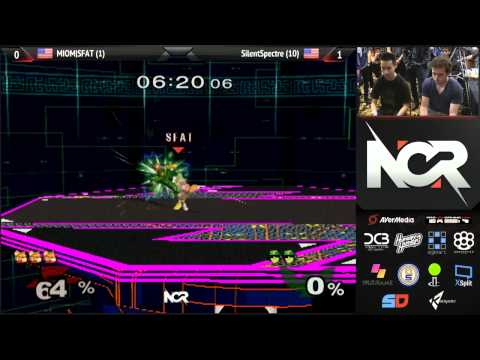 NCR 2015: Melee - Bracket Pools - Winner Finals: MIOM|SFAT (Yoshi) vs SilentSpectre (C. Falcon)