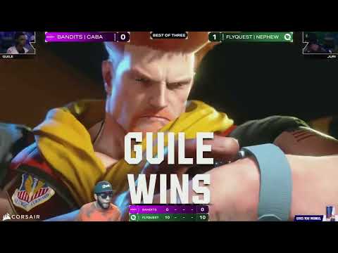 SF6: CABA (Guile) vs NEPHEW (Juri) SFL US Day 5 | Street Fighter 6
