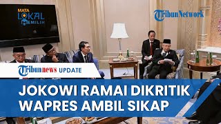 Presiden Jokowi Dihujani Kritikan Akademisi, Wapres Sigap Ambil Sikap Minta Pemerintah Tindaklanjuti