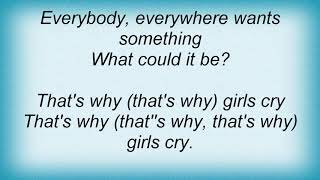 Susanna Hoffs - That's Why Girls Cry Lyrics