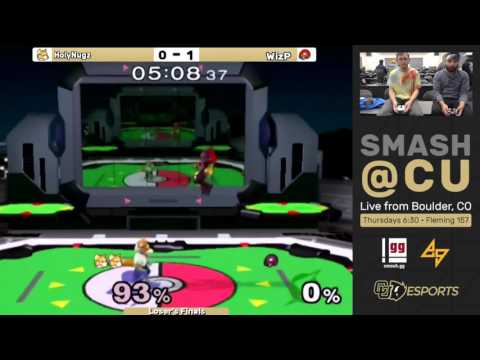 Smash @ CU #8: HolyNugz vs. WizP