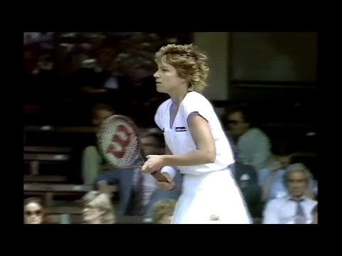 Chris Evert vs. Anne Smith Wimbledon 1985 R4 💛