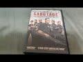 SABOTAGE DVD Overview