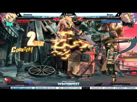 "BBR" Guilty Gear Xrd At CEO Winterfest 2016 - Hotnix vs Gryn  (1080p HD)