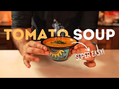 This ROASTED TOMATO SOUP will CHANGE YOUR LIFE!