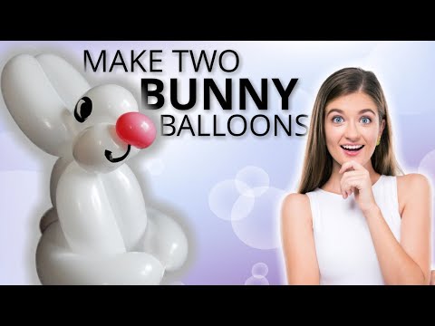 Rabbit Balloon Animal Instructions - Learn How to Make Rabbit and Bunny Balloons