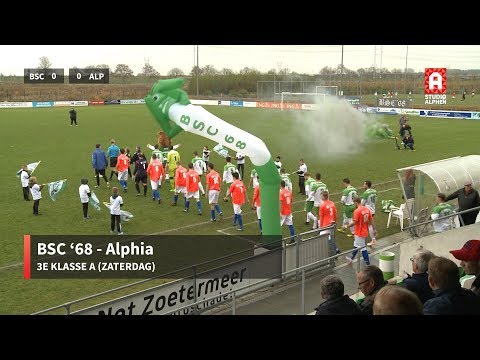 Samenvatting BSC '68 - Alphia (zaterdag 10 november)