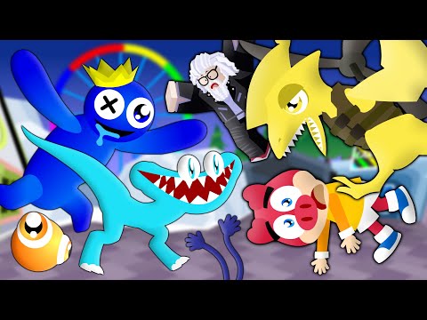 Flonk em Rainbow Friends 2 - Capítulo 2 Completo - Azul Babão - Turma Mirim