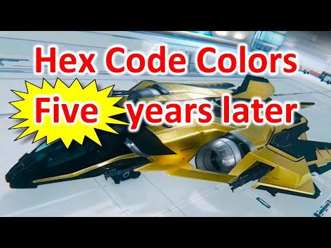 3.15.1 Hex code colors - Five years later