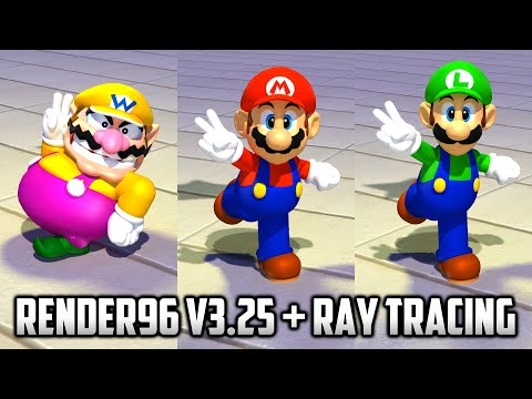 ⭐ Super Mario 64 PC Port - Render96 Models v3.25 + Ray Tracing