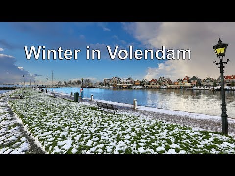 Winter in Volendam met fotograaf Jan Tuijp - Ultra HD 4K