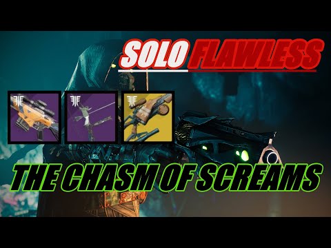 Solo Flawless 'The Chasm Of Screams' Thorn Quest Mission - Sunset In November (Destiny 2)