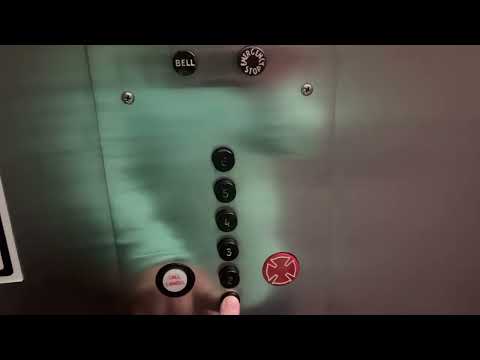 Epic 1960’s Westinghouse Black Button Elevators @ The Lee Building in Bethesda, MD