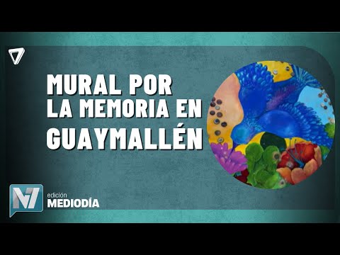 AHORA: se INAUGURÓ un MURAL en Guaymallén en HOMENAJE a los DESAPARECIDOS
