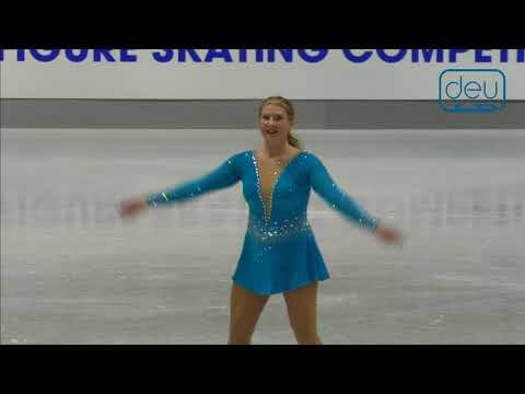 Charlotta Aronsson. Oberstdorf 2018. Silver Ladies I Artistic. 20 place