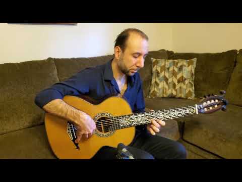 Vadim Kolpakov - Russian-Gypsy 7-string guitar -- Two melodies (Me darava & Brodyaga)