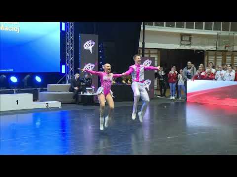 MCFC ACRO, POL KRAKOWIAK Natalia - BARTKIEWICZ Maciej, 1. Place  [www.rokenrol.cz]