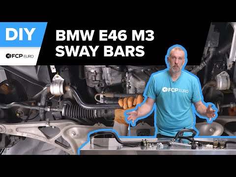 BMW M3 Front & Rear Sway Bar Replacement DIY (2000-2006 BMW E46 M3)