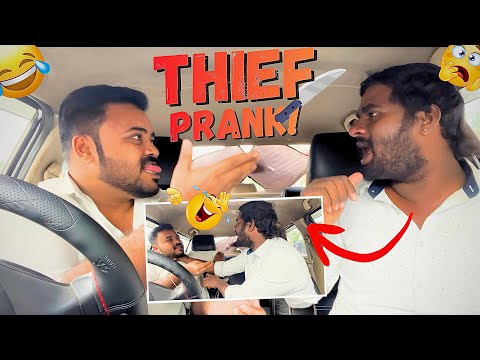 THIEF Prank 🤣 | Car Prank | Car fooling | Tamil Taxi Car Prank 