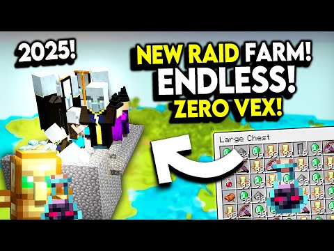 4,500 In 15 Minutes! BEST New RAID Farm in Minecraft 1.21+